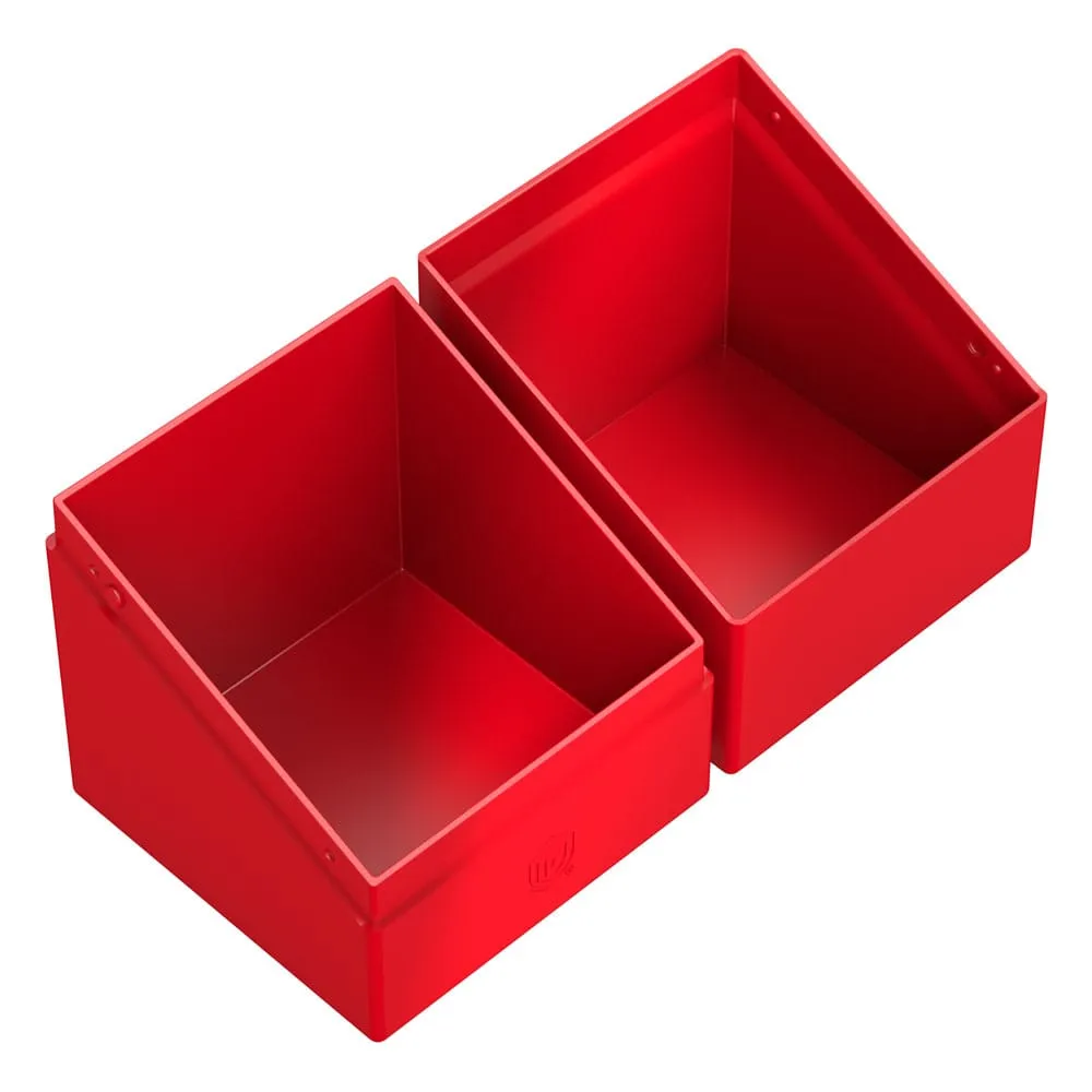 Ultimate Guard Boulder 100+ Solid (76 x 75 x 98.5 mm) - Red